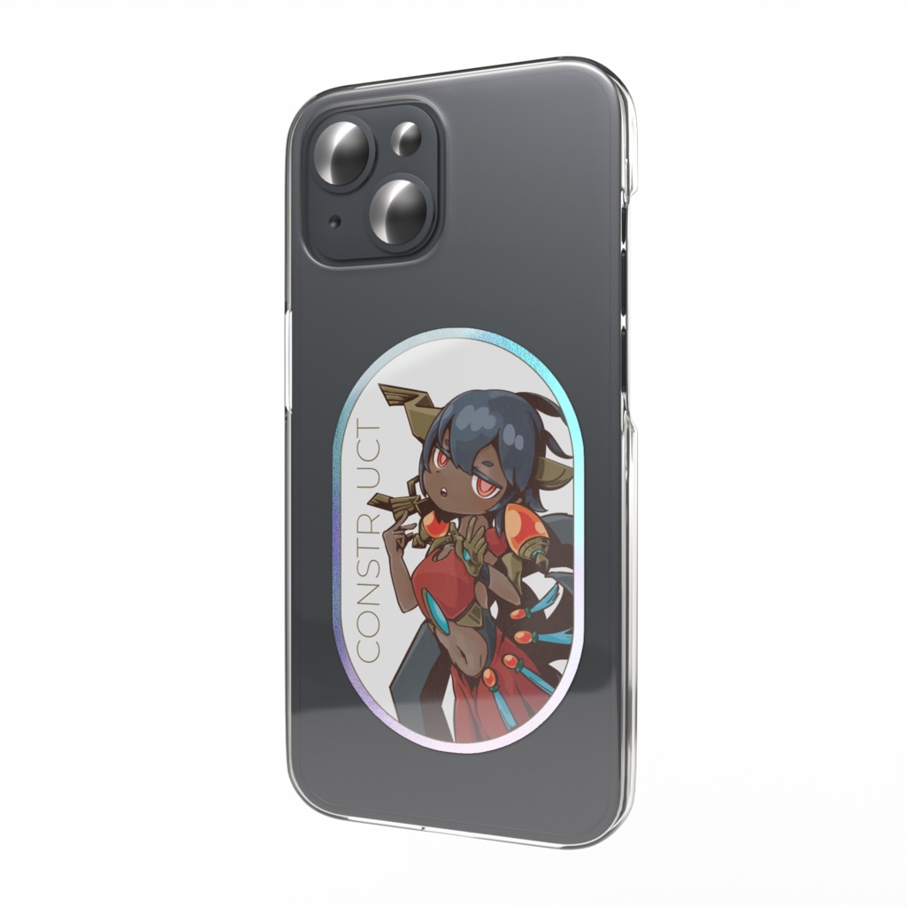 【オーロラ】ロボ少女ステッカー