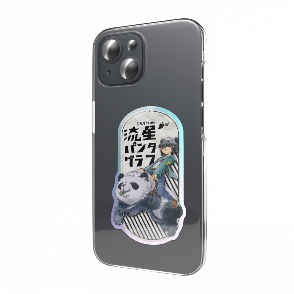 【オーロラ】チームステッカー（パンダレーサー）