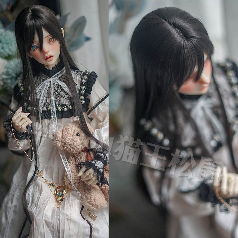 ロングウェーブウィッグ　1/3　1/4　耐熱　ソフトファイバー