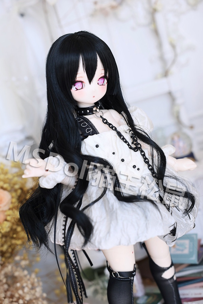 姫カット ウィッグ 1/3 1/4 耐熱 薄前髪