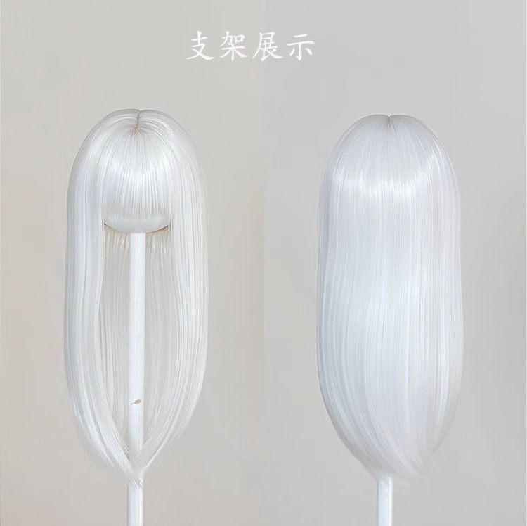 ウィッグ 薄め前髪 ストレートロング DD MDD TF