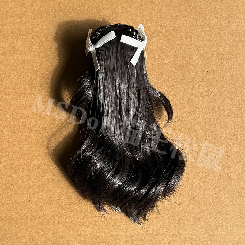 1/8 1/12 ドーナツ編み・ロングウェーブウィッグ