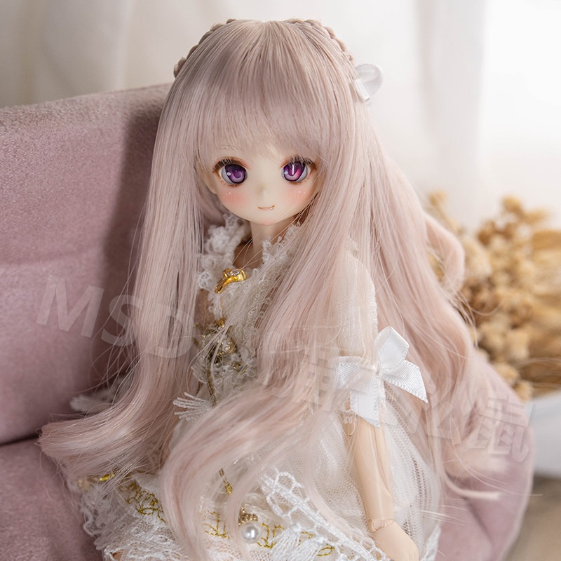 1/8 1/12 ドーナツ編み・ロングウェーブウィッグ