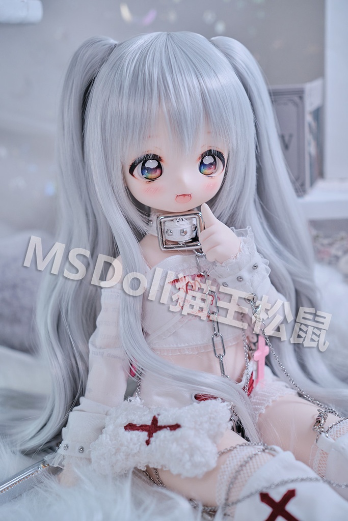 1/4 7色 ツインテールウィッグ ツインテール取り外し可能