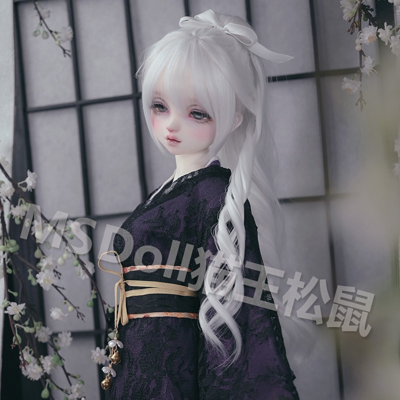 1/3 1/4 9色 ふわふわロングカール ポニーテール 耐熱