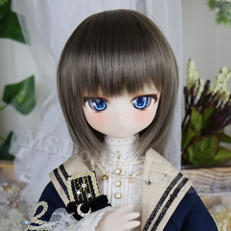 1/3 1/4 1/6 ショートヘア ドール用ウィッグ 耐熱