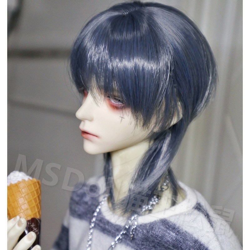 1/3 1/4 1/6 ボーイッシュショート ドール用ウィッグ 耐熱