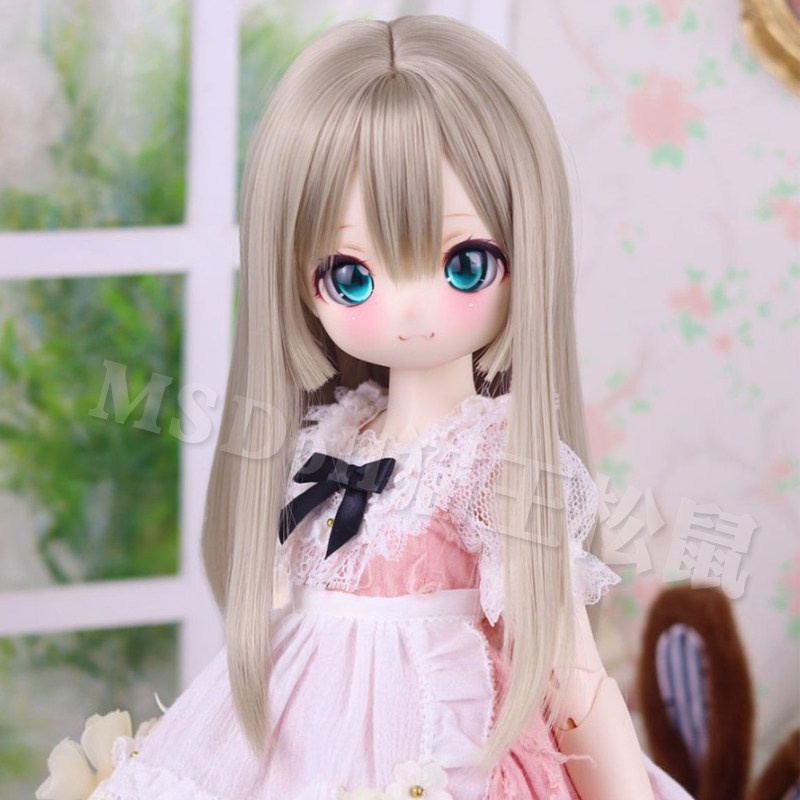 1/3 1/4 姫カット ドール用ウィッグ 耐熱