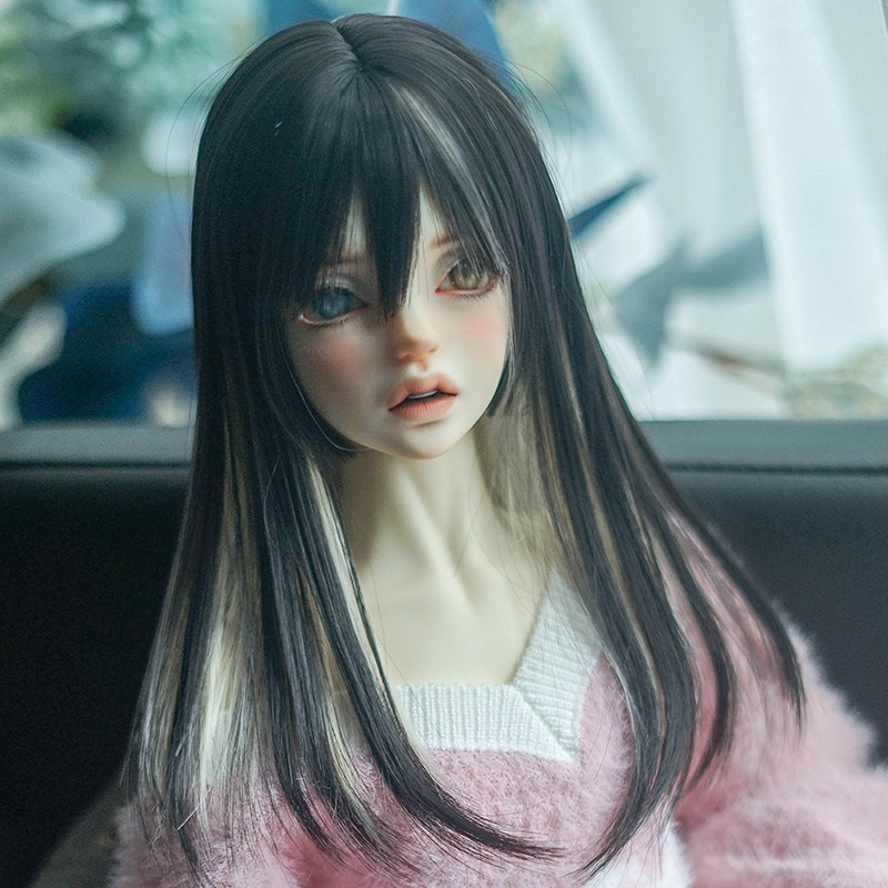 1/3 1/4 姫カット ドール用ウィッグ 耐熱