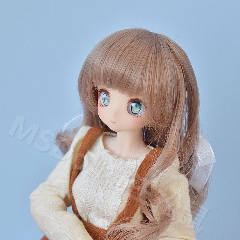 1/12 1/8 ダブルサイドブレイド ドール用ウィッグ 耐熱 【頭囲12-13cm】