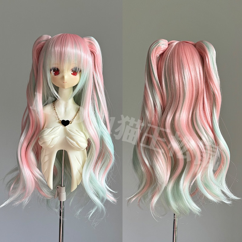 1/3 1/4 1/6 ハイライト ドール用ウィッグ 耐熱