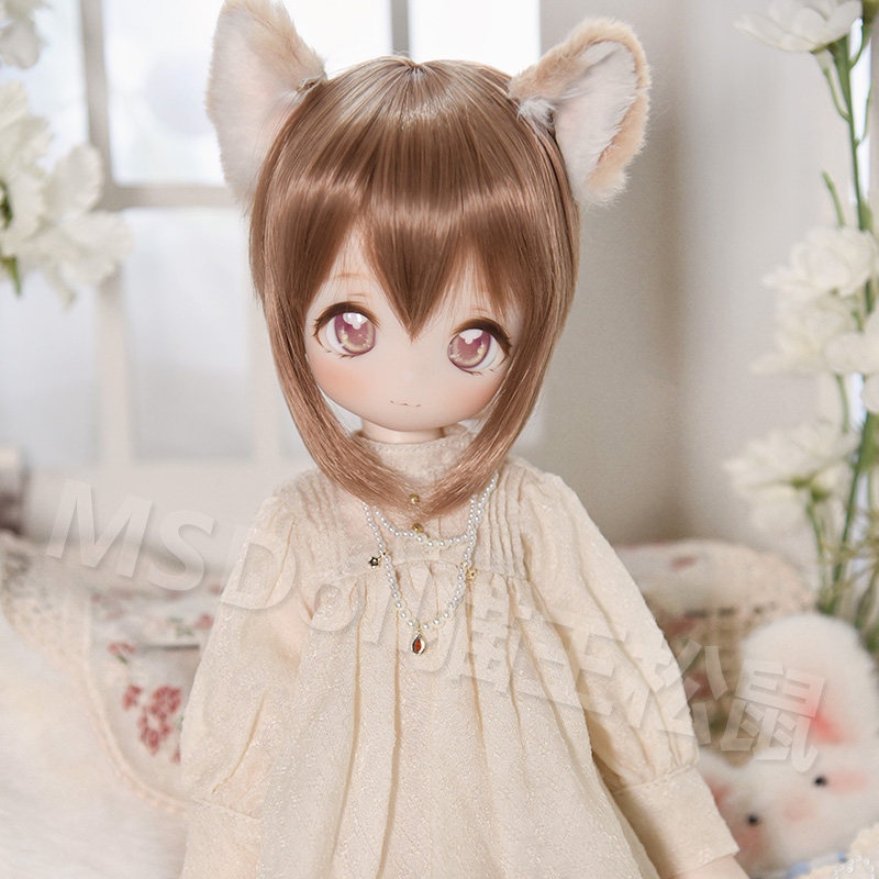 1/3　1/4 　ショート　ドール用ウィッグ　耐熱