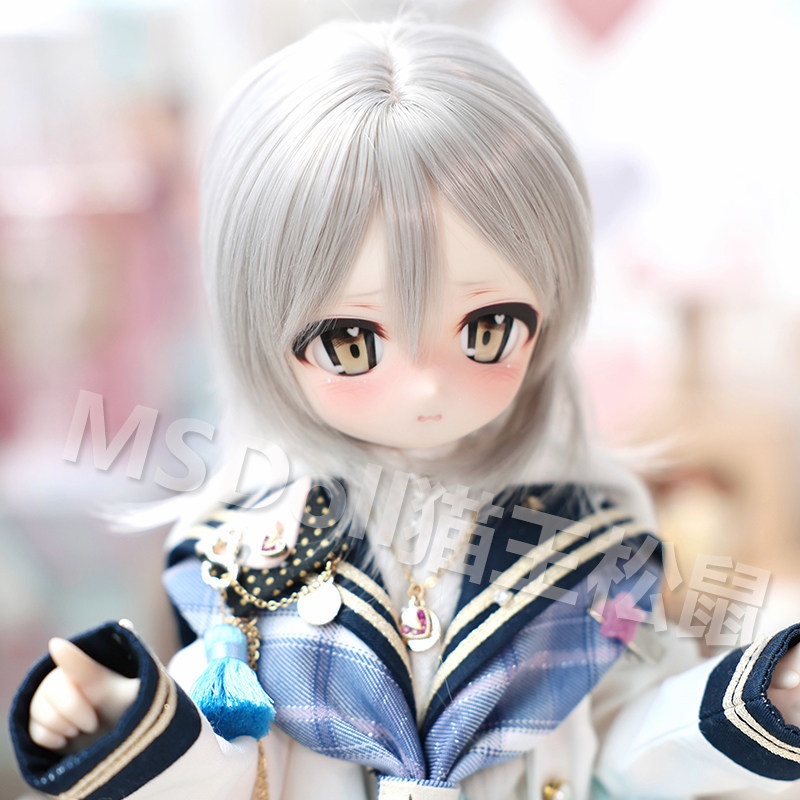 1/3 ショートウルフ ドール用ウィッグ 耐熱