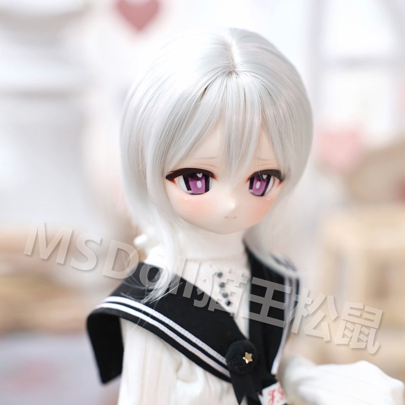 1/3　ショートウルフ　ドール用ウィッグ　耐熱