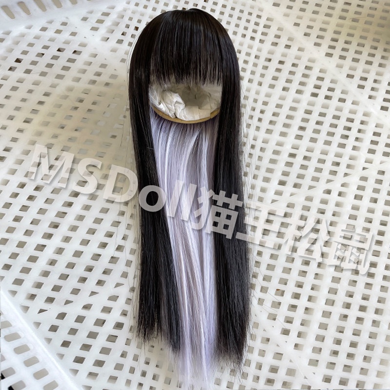 1/3 1/4 ツートンカラー ドール用ウィッグ 耐熱