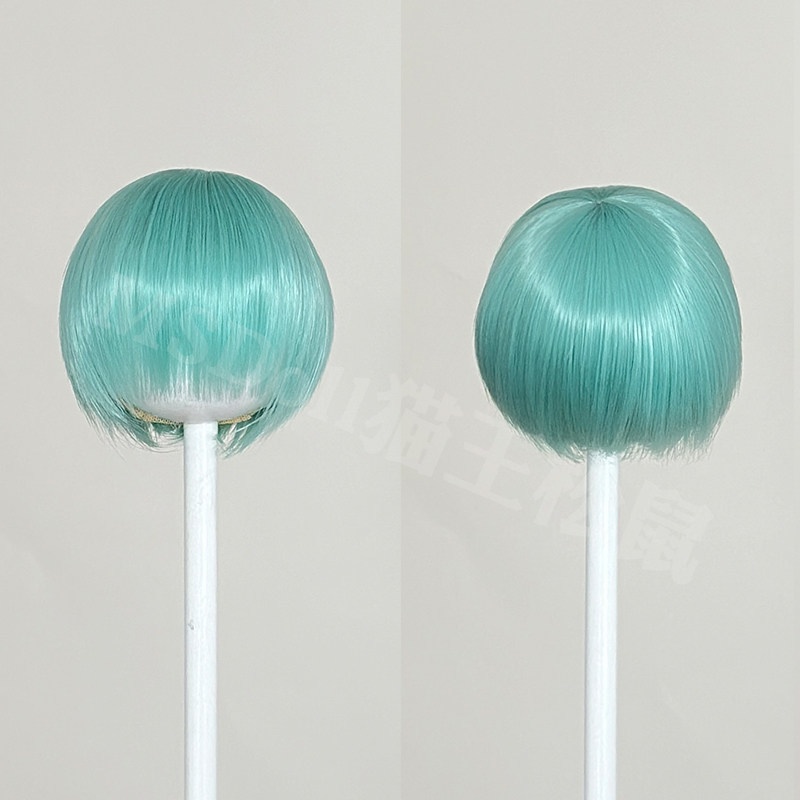 1/3 1/4 1/6 ショート ドール用ウィッグ 耐熱