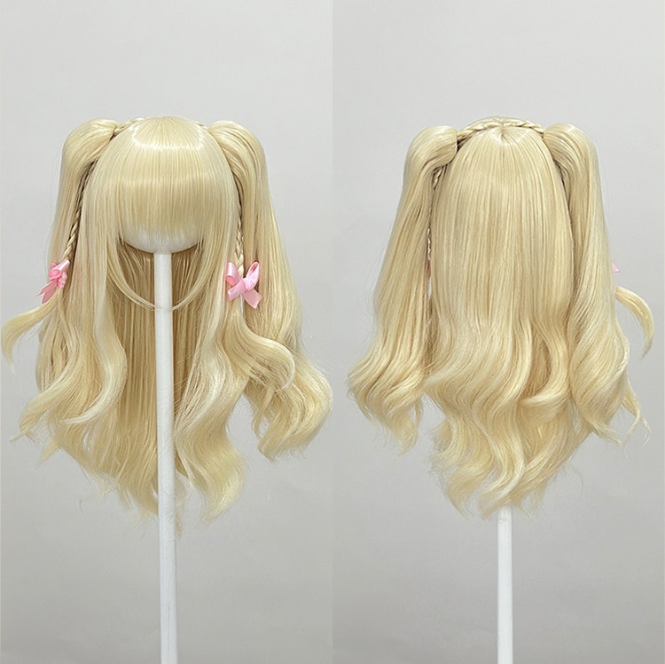 1/3 1/4 1/6 ショート ドール用ウィッグ 耐熱