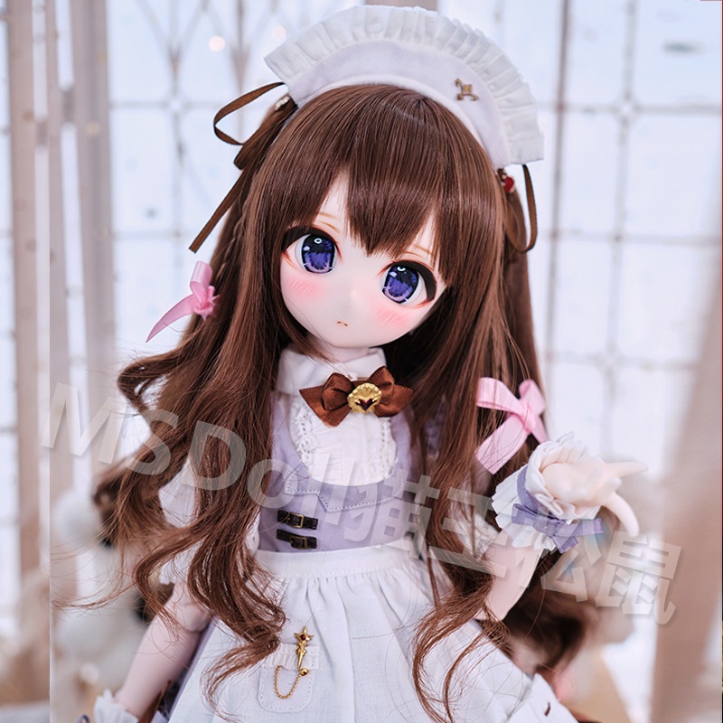 1/3 1/4 1/6 ショート ドール用ウィッグ 耐熱