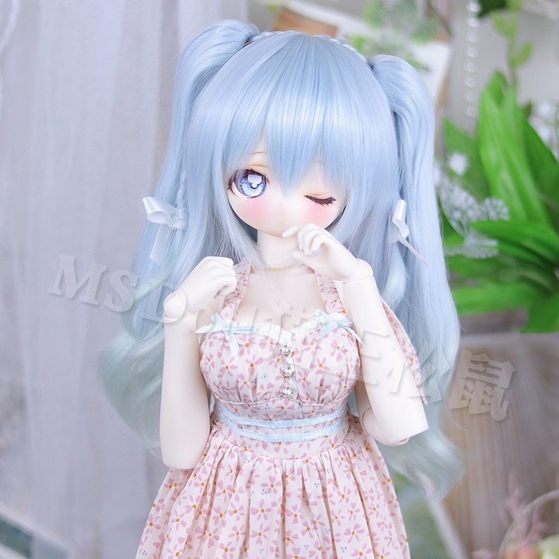 1/3 1/4 1/6 ショート ドール用ウィッグ 耐熱