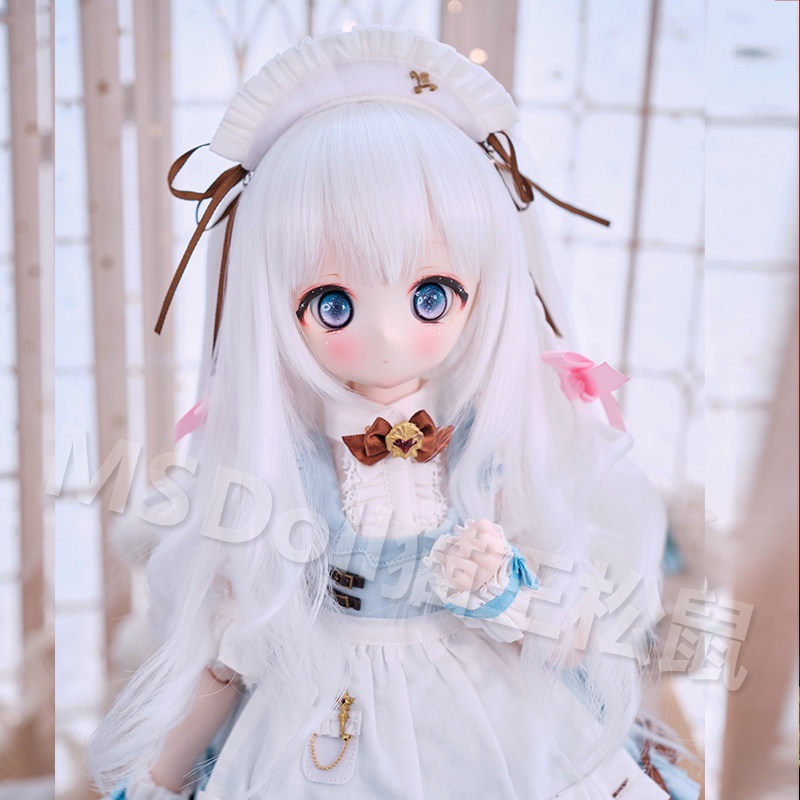 1/3 1/4 1/6 ショート ドール用ウィッグ 耐熱