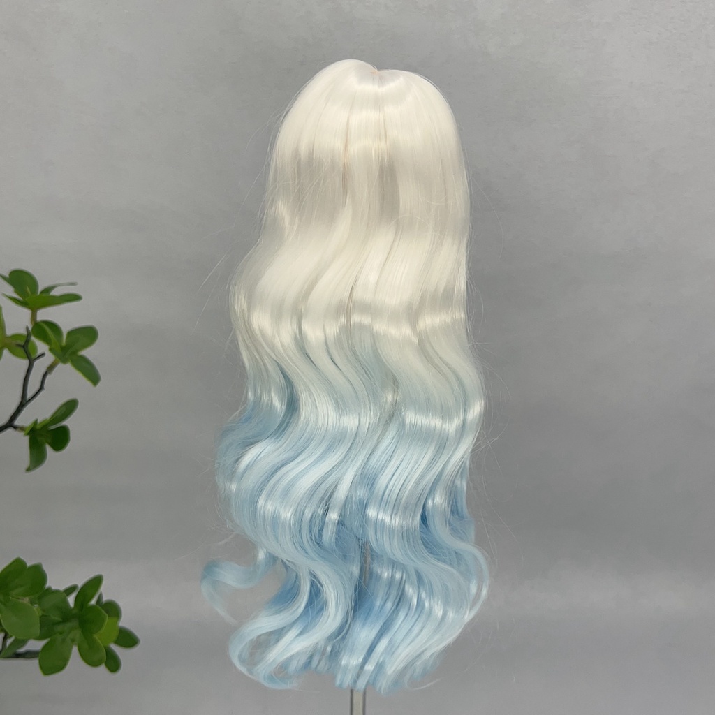 1/4 1/3 1/6 グラデーション ドール用ウィッグ 耐熱