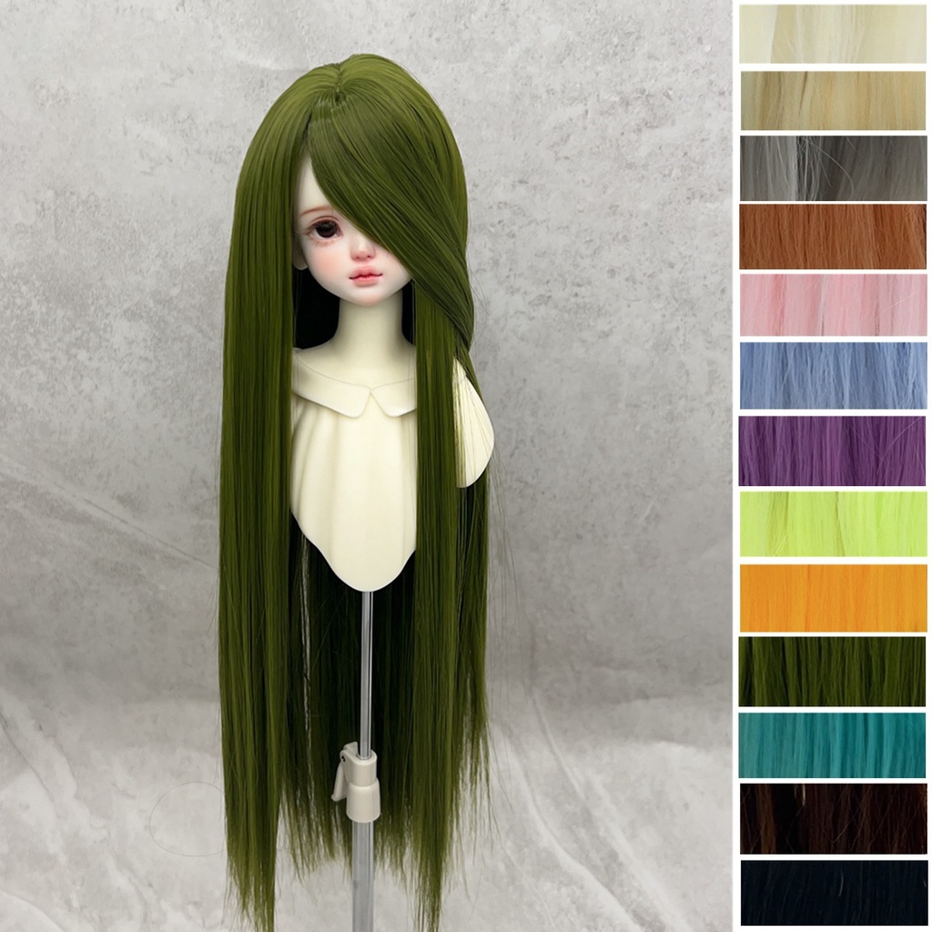 1/4 1/3 1/6 ドール用ウィッグ 耐熱