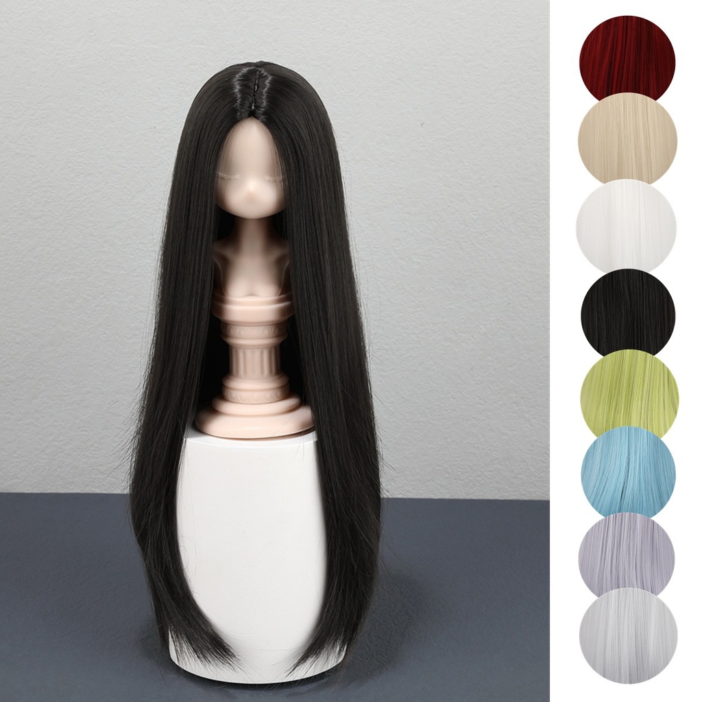1/4 1/3 1/6 センター分け ドール用ウィッグ 耐熱