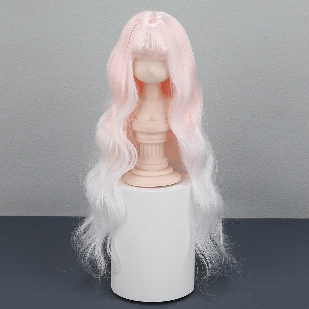 1/4 1/3 1/6 グラデーション ドール用ウィッグ 耐熱