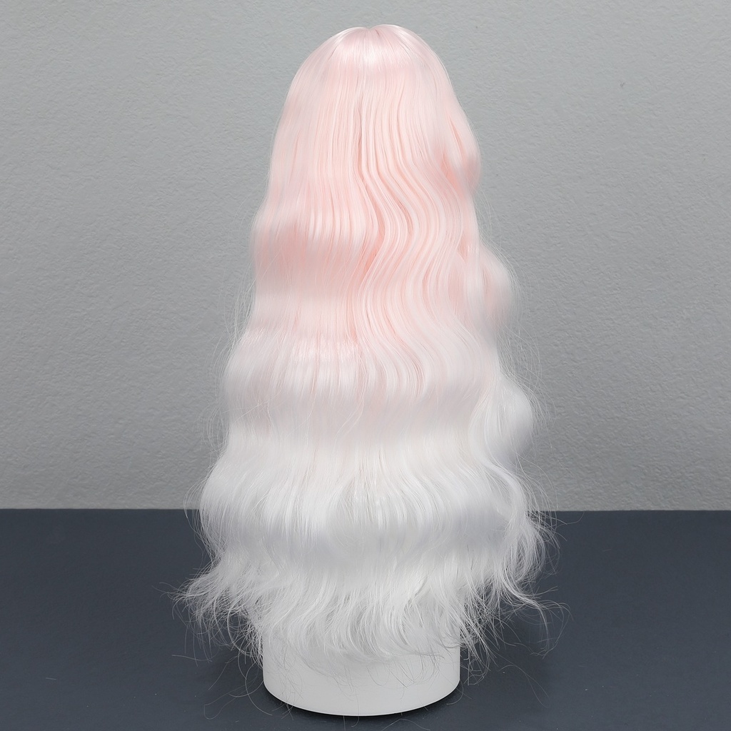 1/4 1/3 1/6 グラデーション ドール用ウィッグ 耐熱