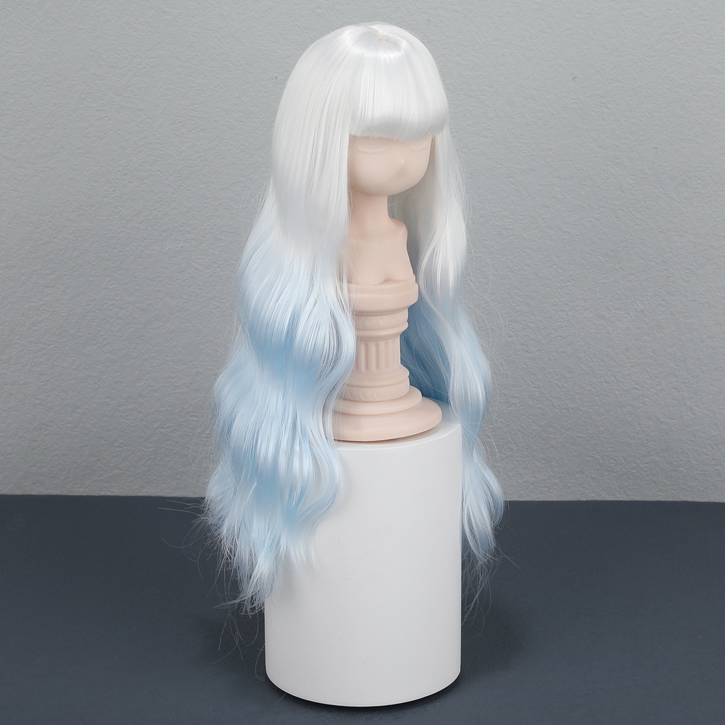 1/4 1/3 1/6 グラデーション ドール用ウィッグ 耐熱