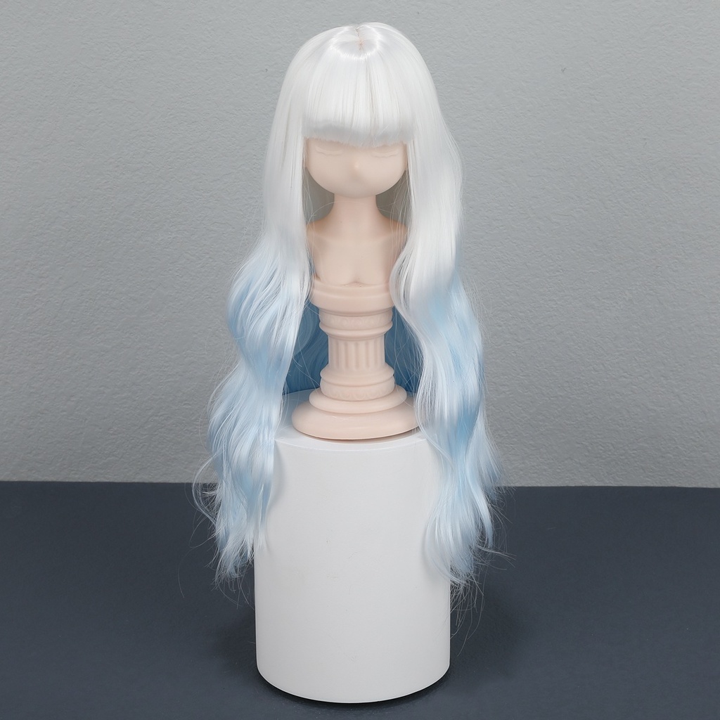 1/4 1/3 1/6 グラデーション ドール用ウィッグ 耐熱