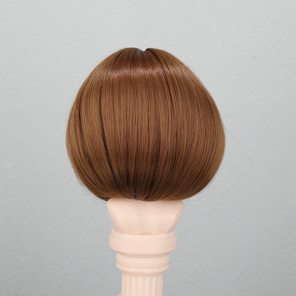 1/4 1/3 1/6 ショートボブ ドール用ウィッグ 耐熱 シルク調ファイバー