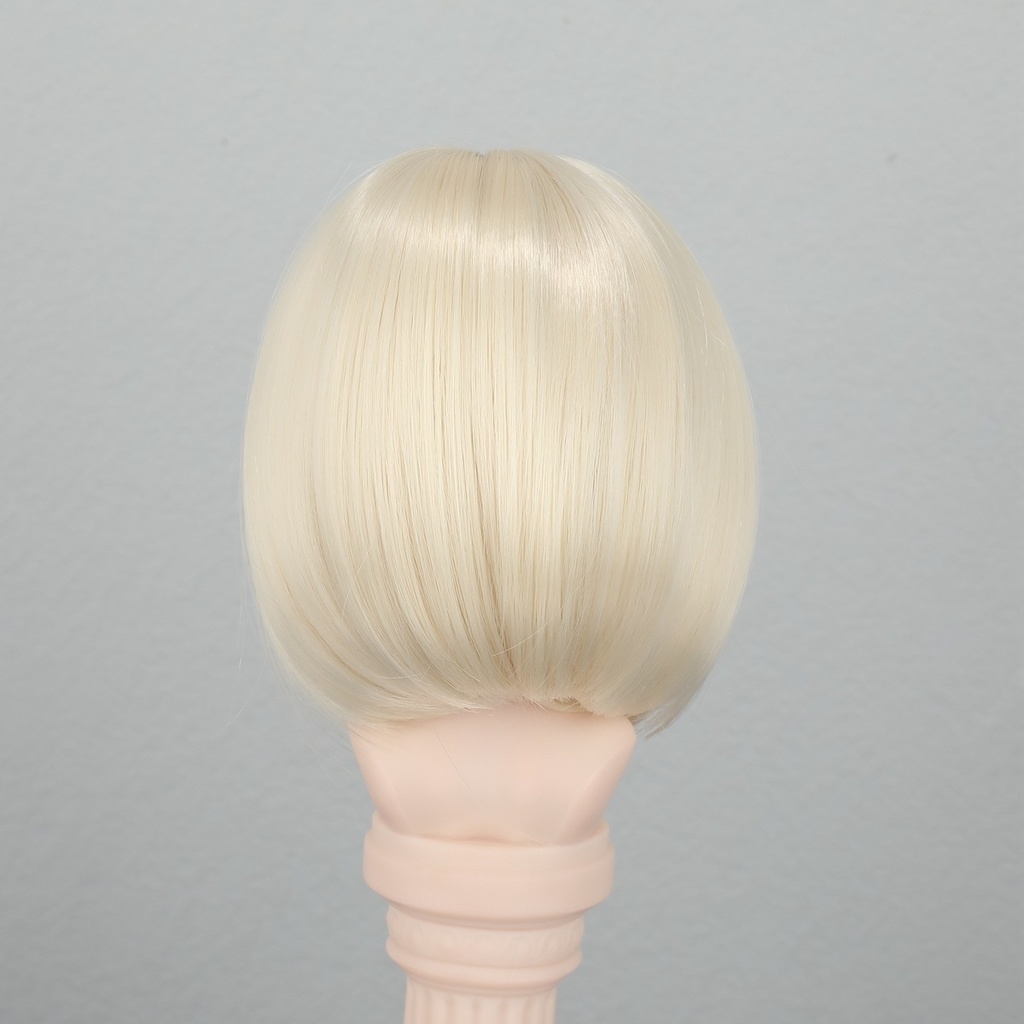 1/4 1/3 1/6 ショートボブ ドール用ウィッグ 耐熱 シルク調ファイバー
