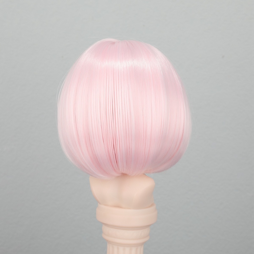 1/4 1/3 1/6 ショートボブ ドール用ウィッグ 耐熱 シルク調ファイバー