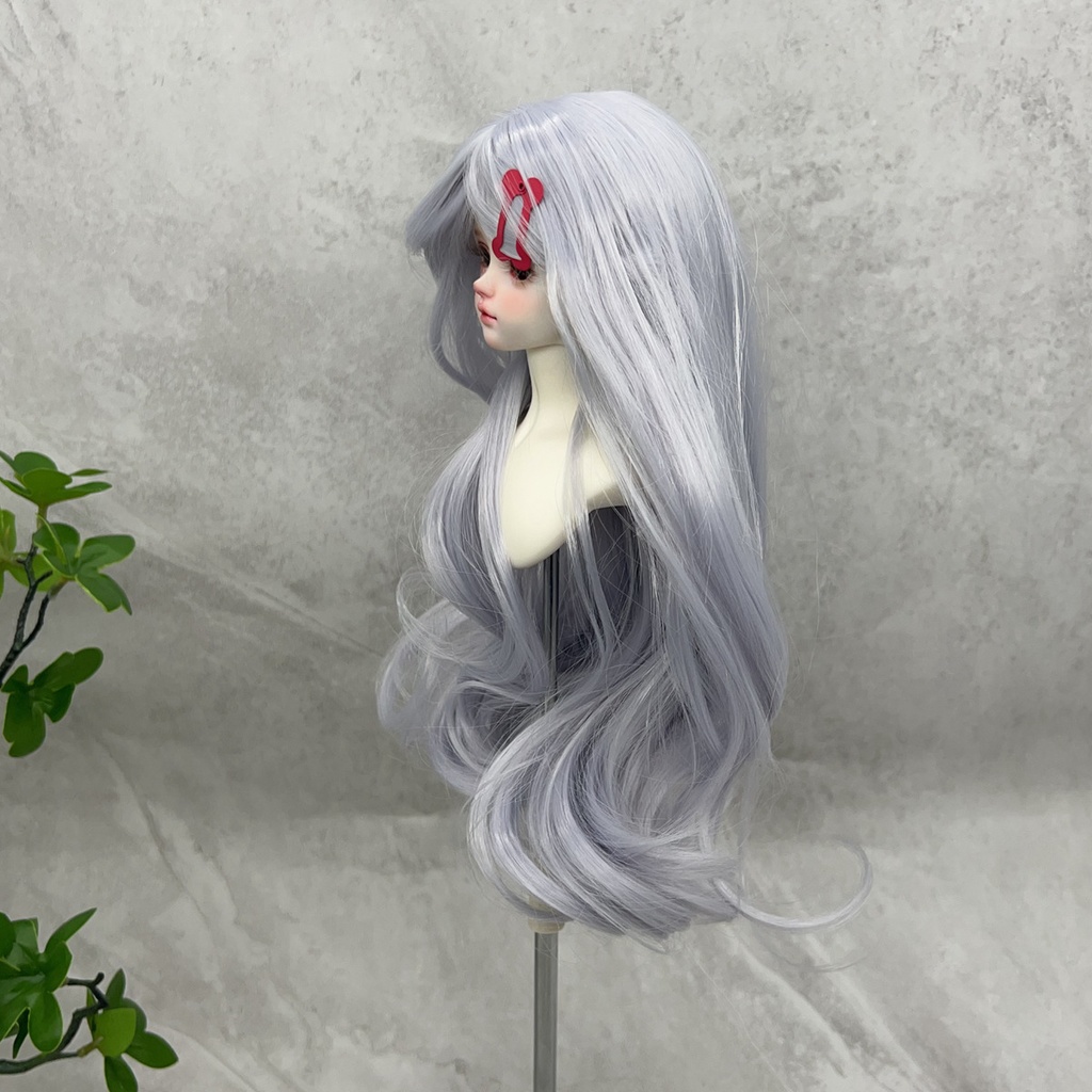 1/4 1/3 1/6 ゆるふわウェーブ ドール用ウィッグ 耐熱 シルク調ファイバー