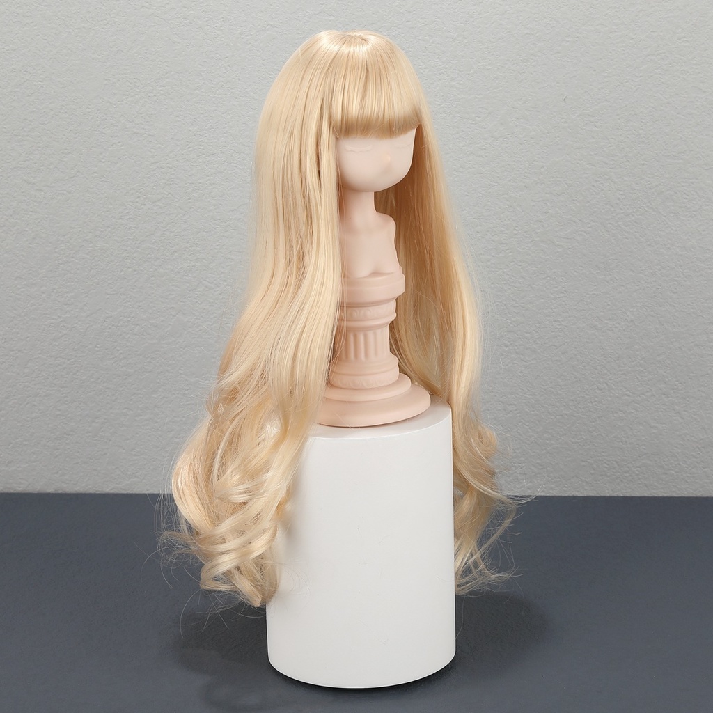 1/4 1/3 1/6 ゆるふわウェーブ ドール用ウィッグ 耐熱 シルク調ファイバー