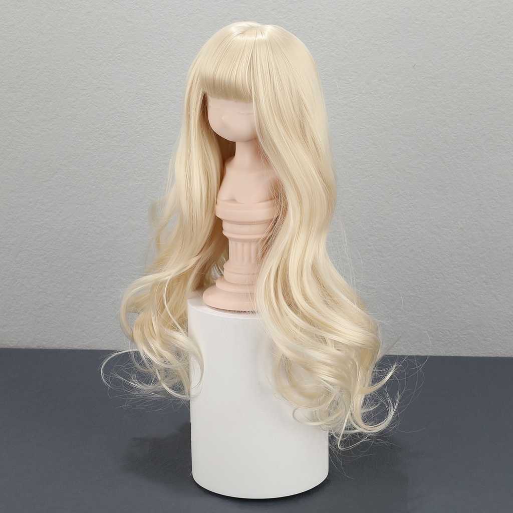 1/4 1/3 1/6 ゆるふわウェーブ ドール用ウィッグ 耐熱 シルク調ファイバー