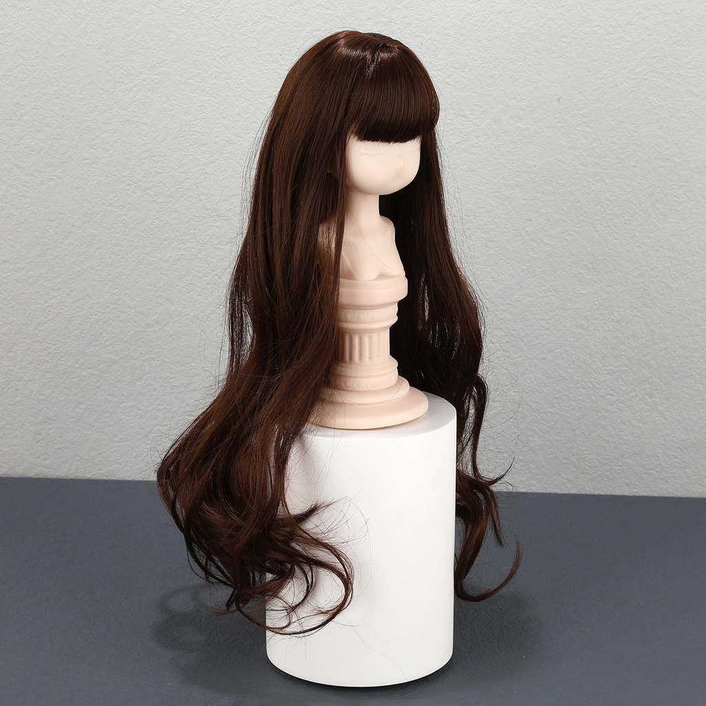 1/4 1/3 1/6 ゆるふわウェーブ ドール用ウィッグ 耐熱 シルク調ファイバー