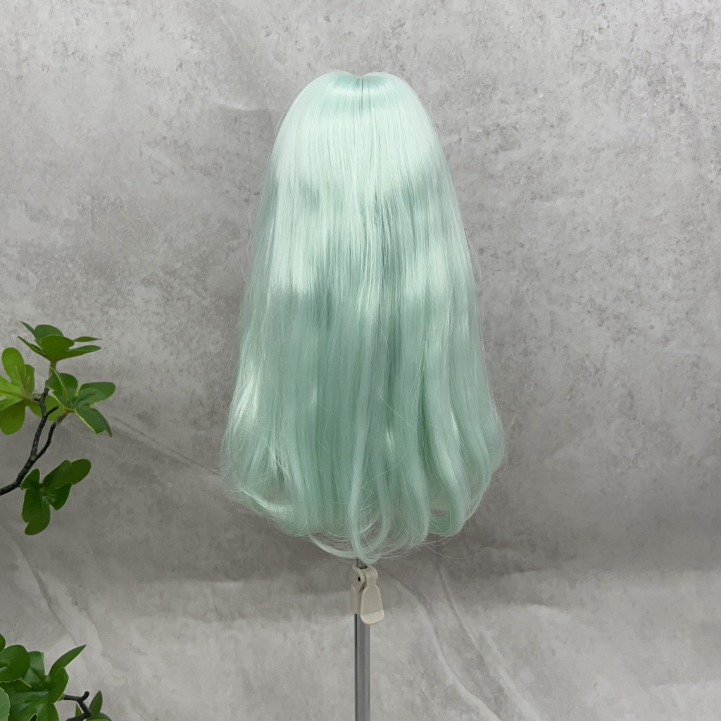 1/4 1/3 1/6 二段姫カット ドール用ウィッグ 耐熱 シルク調ファイバー