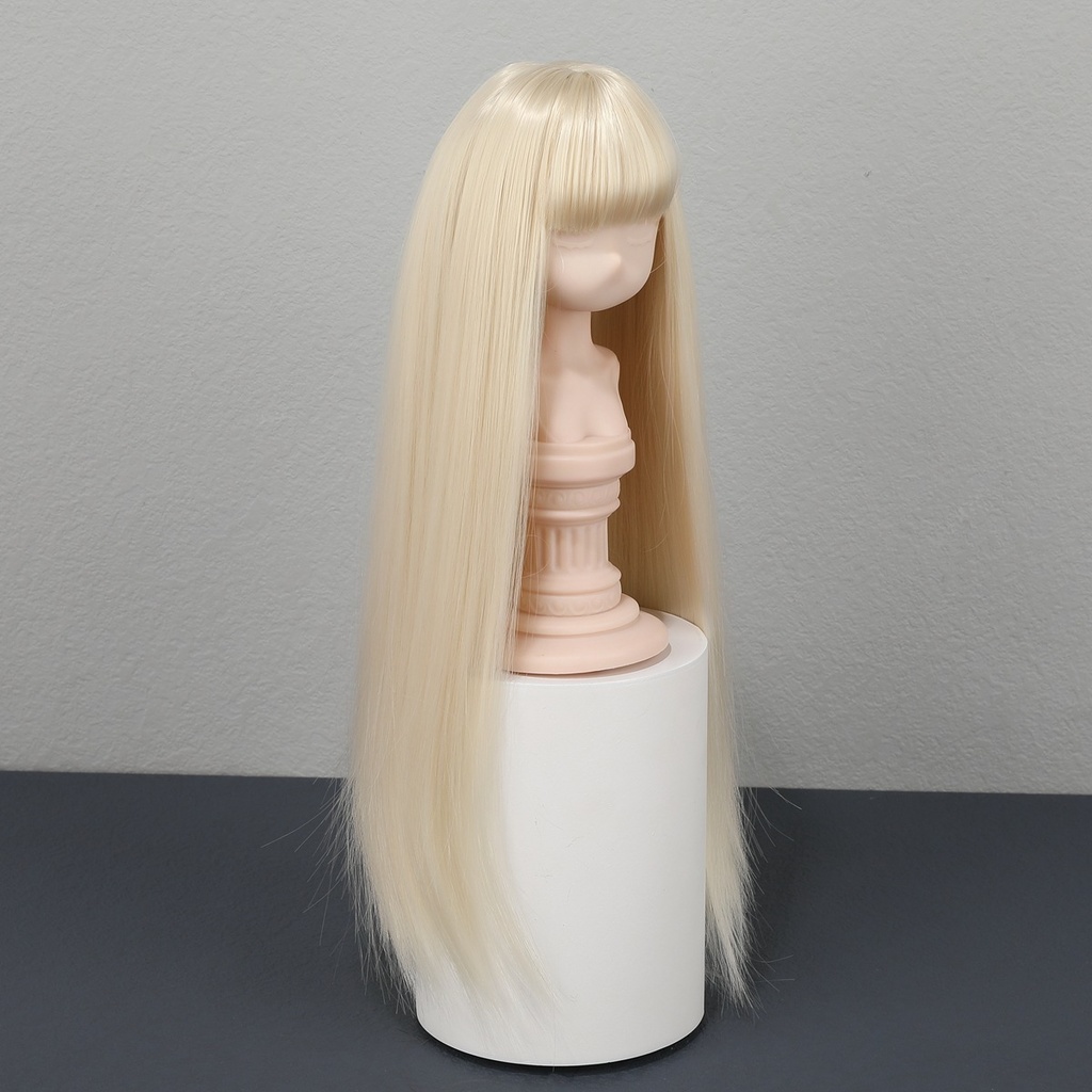 1/4 1/3 1/6 ドール用ウィッグ 耐熱 シルク調ファイバー