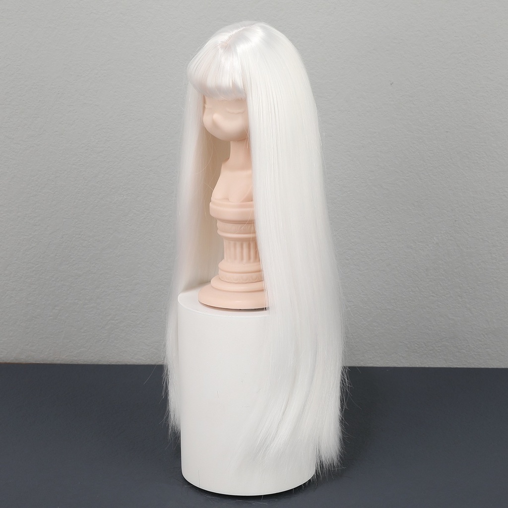 1/4 1/3 1/6 ドール用ウィッグ 耐熱 シルク調ファイバー