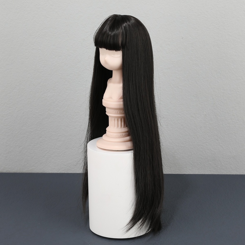 1/4 1/3 1/6 ドール用ウィッグ 耐熱 シルク調ファイバー