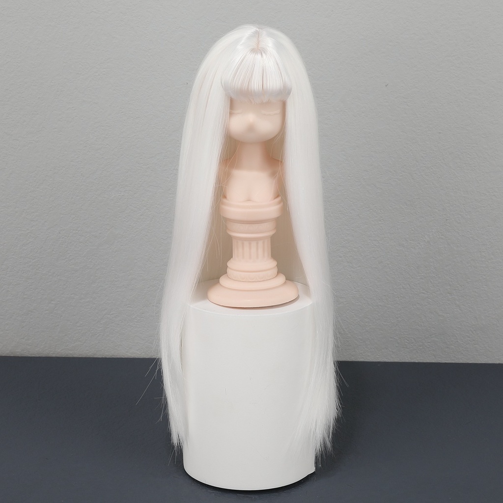 1/4 1/3 1/6 ドール用ウィッグ 耐熱 シルク調ファイバー
