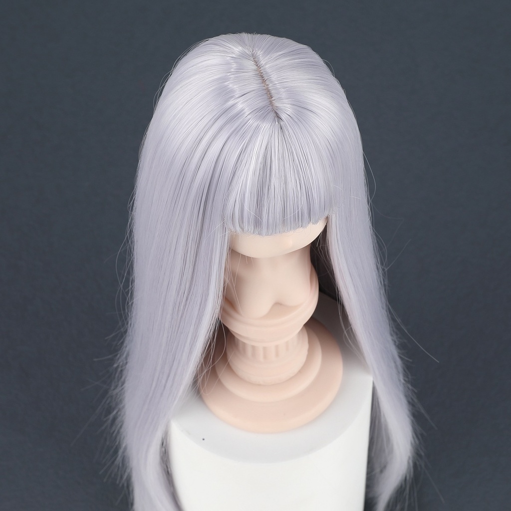 1/4 1/3 1/6 ドール用ウィッグ 耐熱 シルク調ファイバー