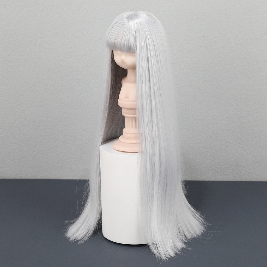 1/4 1/3 1/6 ドール用ウィッグ 耐熱 シルク調ファイバー