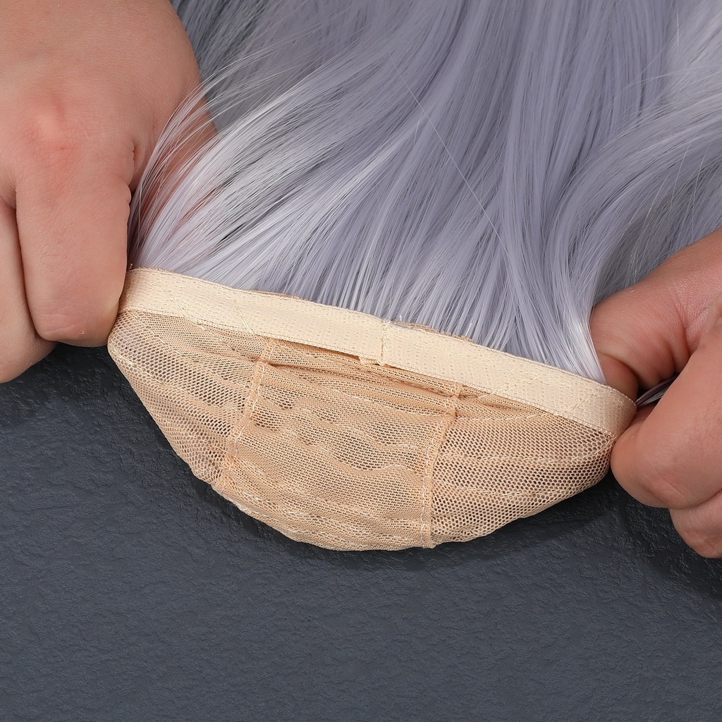 1/4 1/3 1/6 ドール用ウィッグ 耐熱 シルク調ファイバー