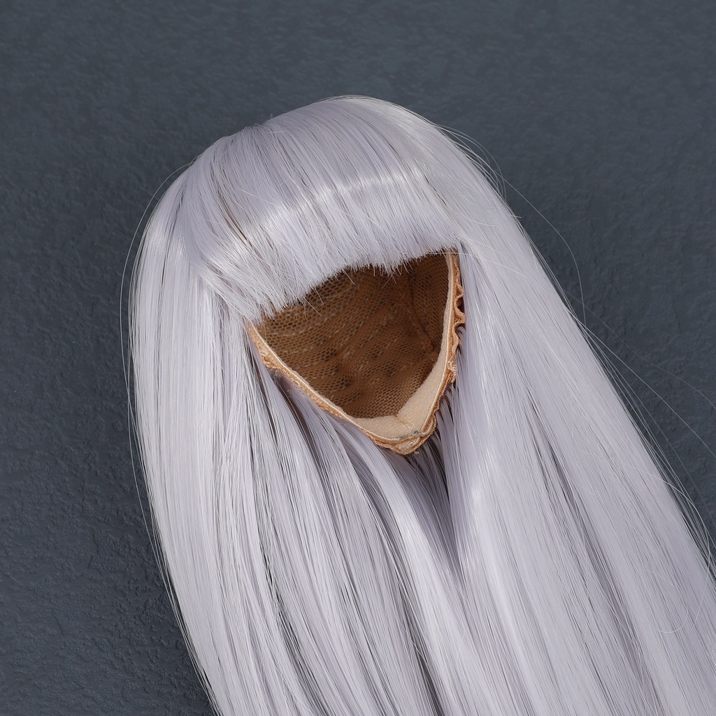 1/4 1/3 1/6 ドール用ウィッグ 耐熱 シルク調ファイバー