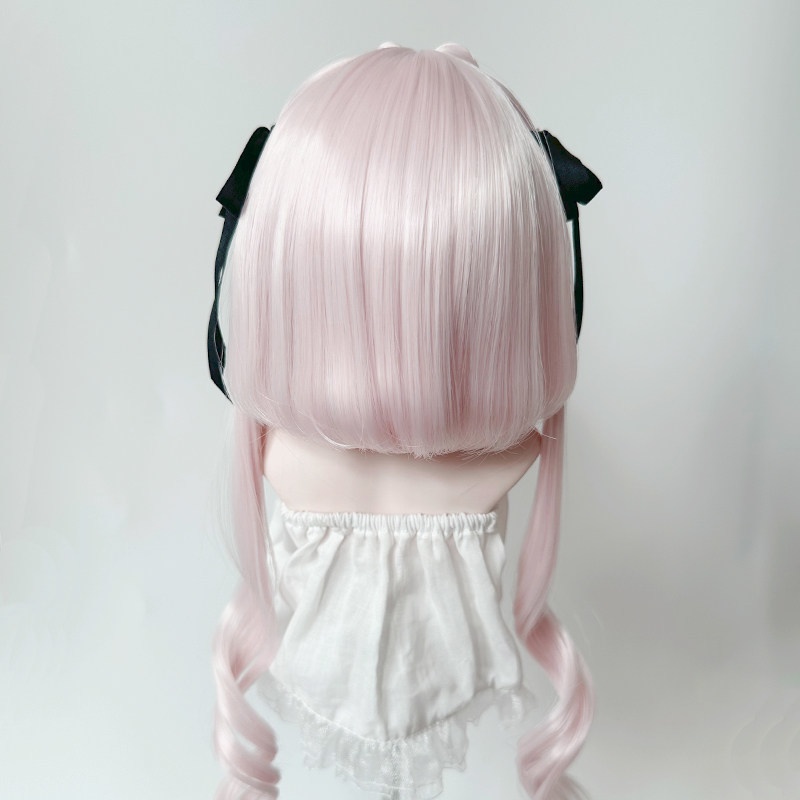 1/4 1/3 ふんわり小巻き ウィッグ ロング もみあげデザイン 完成スタイル・スタイリング済み ドール用ウィッグ 耐熱 シルク調ファイバー