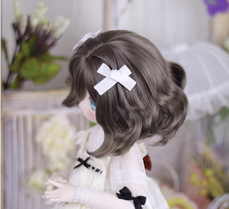 1/3 ゆるふわウェーブボブ ドール用ウィッグ 耐熱 頭囲22-23cm