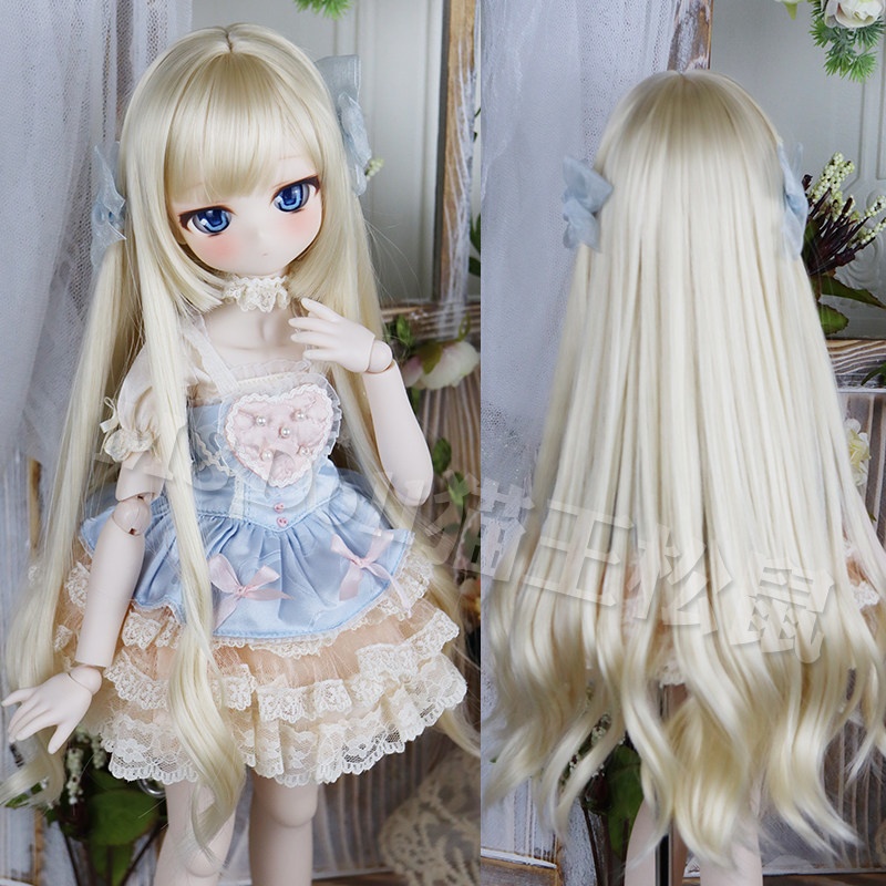 1/3　1/4　姫カット　ドール用ウィッグ　耐熱